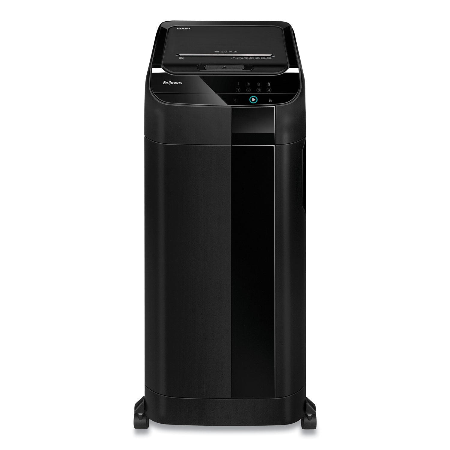 Fellowes AutoMax™ 600M Commercial Shredder – Automatic Feed, Cross-Cut, 14-Sheet Manual/600-Sheet Auto, Ultra-Quiet, Energy-Efficient for Large Offices Fellowes AutoMax™ 600M Commercial Shredder – Automatic Feed, Cross-Cut, 14-Sheet Manual/600-Sheet Auto, Ultra-Quiet, Energy-Efficient for Large Offices